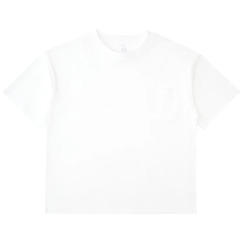 High Quality Men's Tops Heavyweight Men's oversize T-shirt 100% Cotton Pocket T-shirt Plus Size Blank loose pocket t shirt